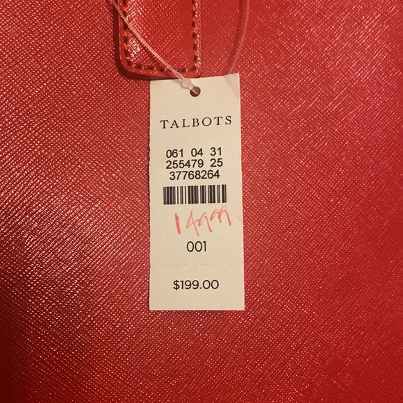 NWT Talbots large purse/tote bag - Picture 4 of 5